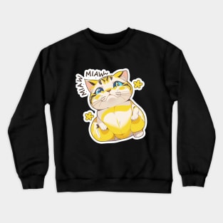 Cat Miaw Miaw Crewneck Sweatshirt